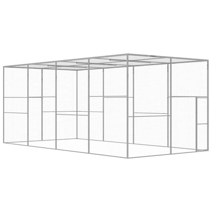 Kaķu Būris, 3X1,5X2,5 M, Cinkots Tērauds