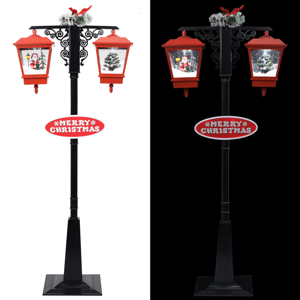 Ziemassvētku Ielas Lampa Ar Salavecīti, 81X40X, Pvc