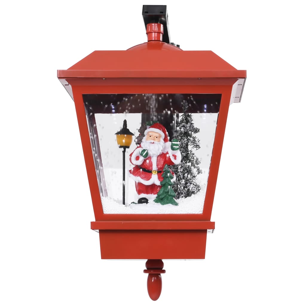 Ziemassvētku Sienas Lampa Ar Led, Sarkana, 40X27X45 Cm