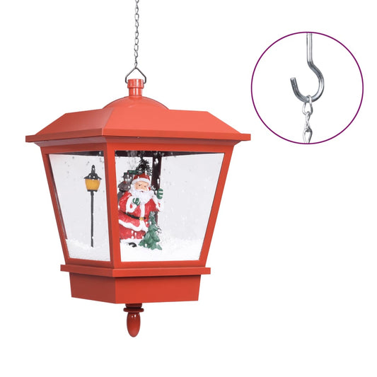 Piekarama Ziemassvētku Lampa Ar Led, Sarkana, 27X27X45 Cm
