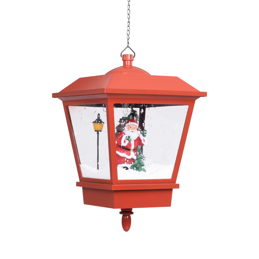 Piekarama Ziemassvētku Lampa Ar Led, Sarkana, 27X27X45 Cm