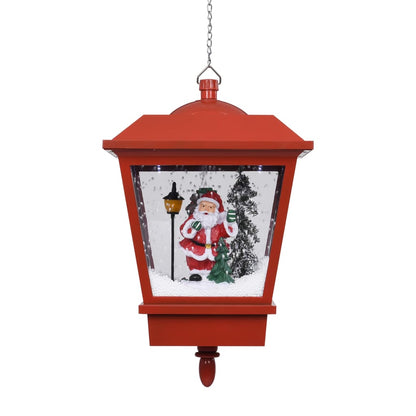 Piekarama Ziemassvētku Lampa Ar Led, Sarkana, 27X27X45 Cm