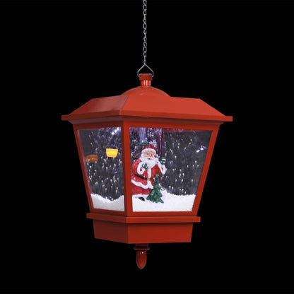 Piekarama Ziemassvētku Lampa Ar Led, Sarkana, 27X27X45 Cm