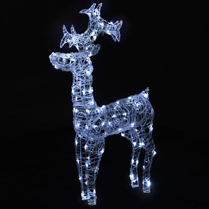 Ziemassvētku Dekorācija, Ziemeļbriedis, 90 Led, 60 X 16 X 100 Cm