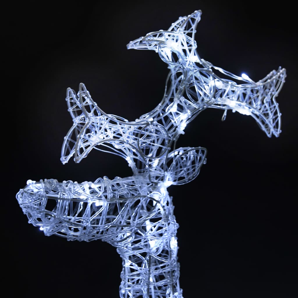 Ziemassvētku Dekorācija, Ziemeļbriedis, 90 Led, 60 X 16 X 100 Cm