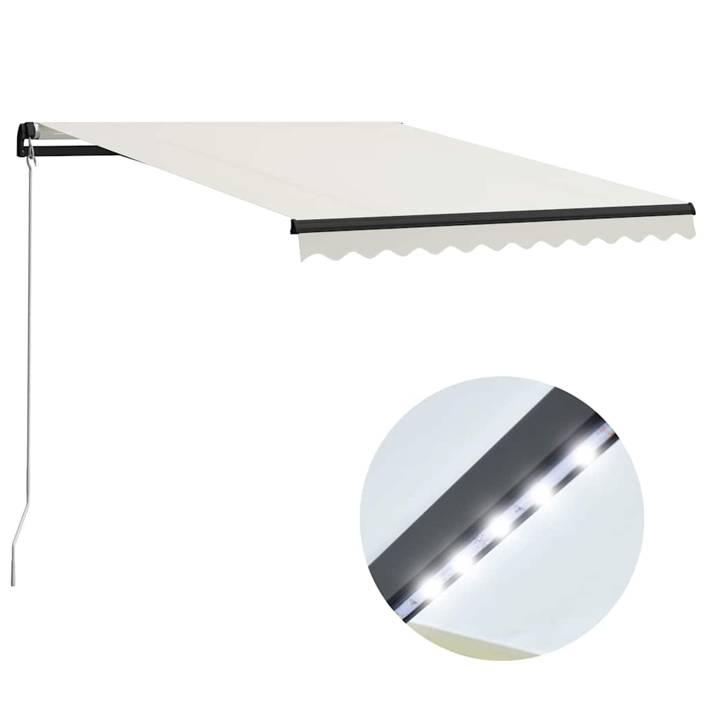Izvelkama Markīze Ar Led, , Zila Ar Baltu