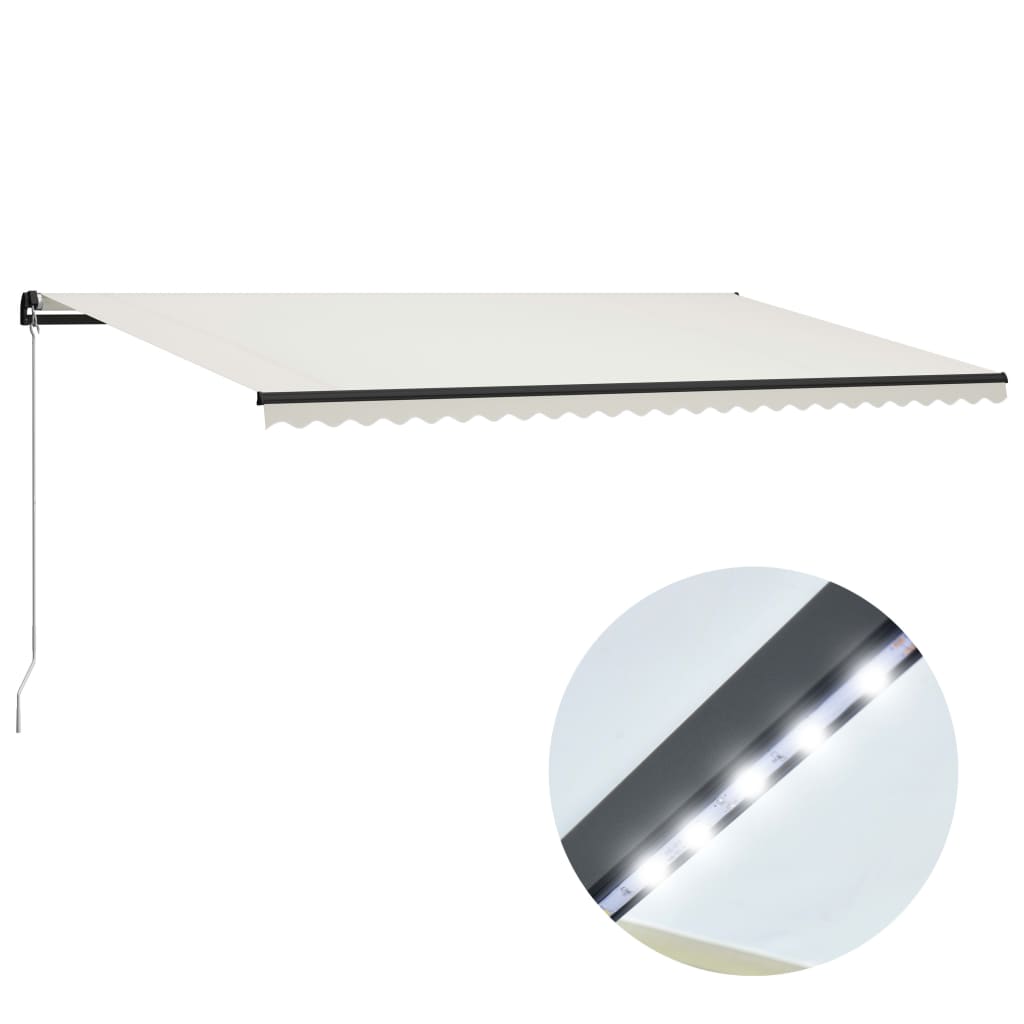 Izvelkama Markīze Ar Led, , Zila Ar Baltu