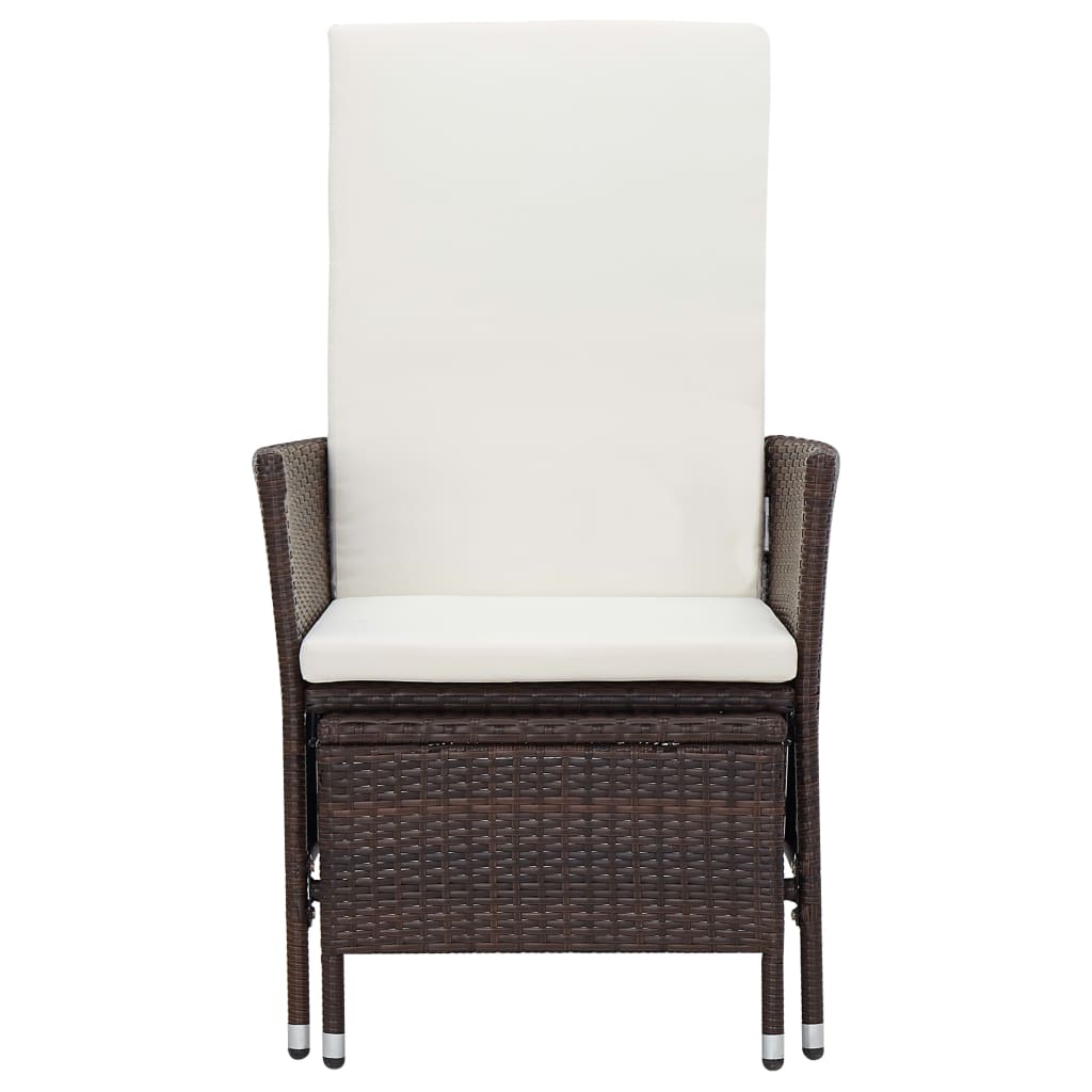 Atgāžams Dārza Krēsls Ar Matračiem, Pe Rotangpalma