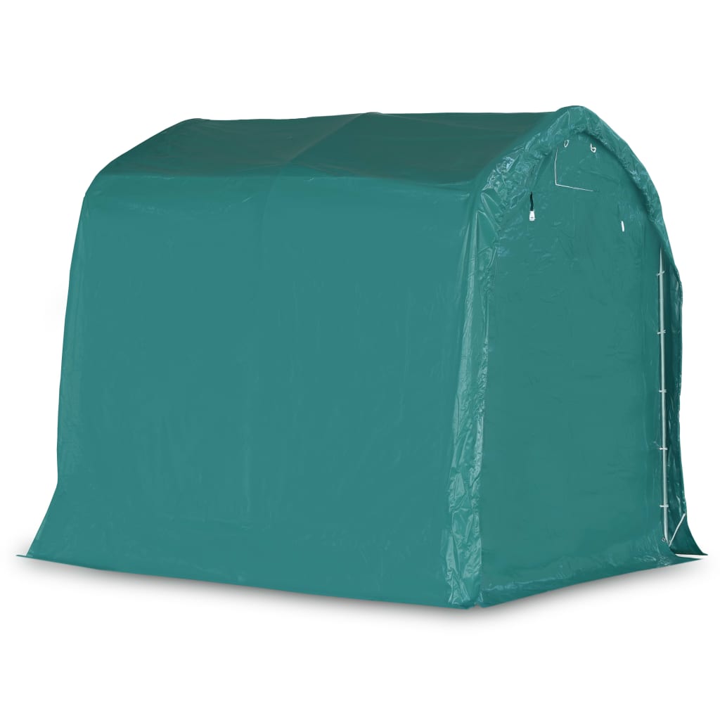 Garāžas Telts, Pvc, 1,6X2,4 M, Zaļa
