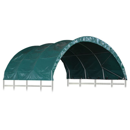 Mājlopu Nojume, Pvc, 3,7X3,7 M, Zaļa
