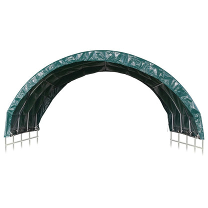 Mājlopu Nojume, Pvc, 3,7X3,7 M, Zaļa