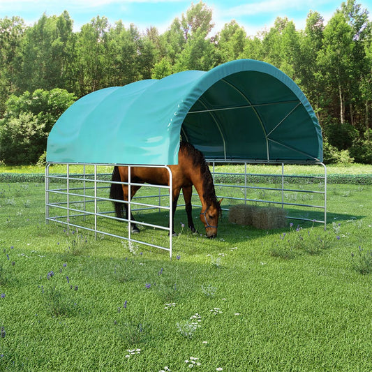 Mājlopu Nojume, Pvc, 3,7X3,7 M, Zaļa