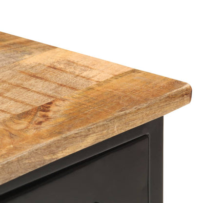 Kumode, 110X30X65 Cm, Neapstrādāts Mango Masīvkoks, Tērauds