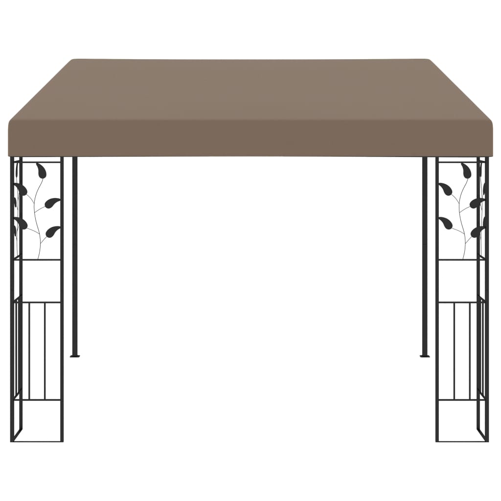 Dārza Nojume, Stiprināma Pie Sienas, 3X3X2,5 M, Pelēkbrūna