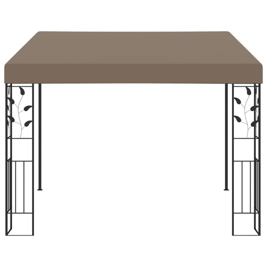 Dārza Nojume, Stiprināma Pie Sienas, 3X3X2,5 M, Pelēkbrūna