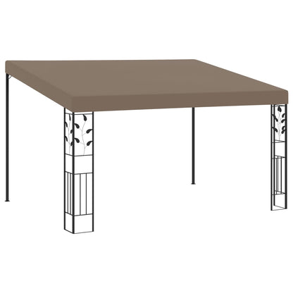 Dārza Nojume, Stiprināma Pie Sienas, 4X3X2,5 M, Pelēkbrūna