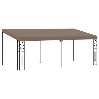 Dārza Nojume, Stiprināma Pie Sienas, 6X3X2,5 M, Pelēkbrūna