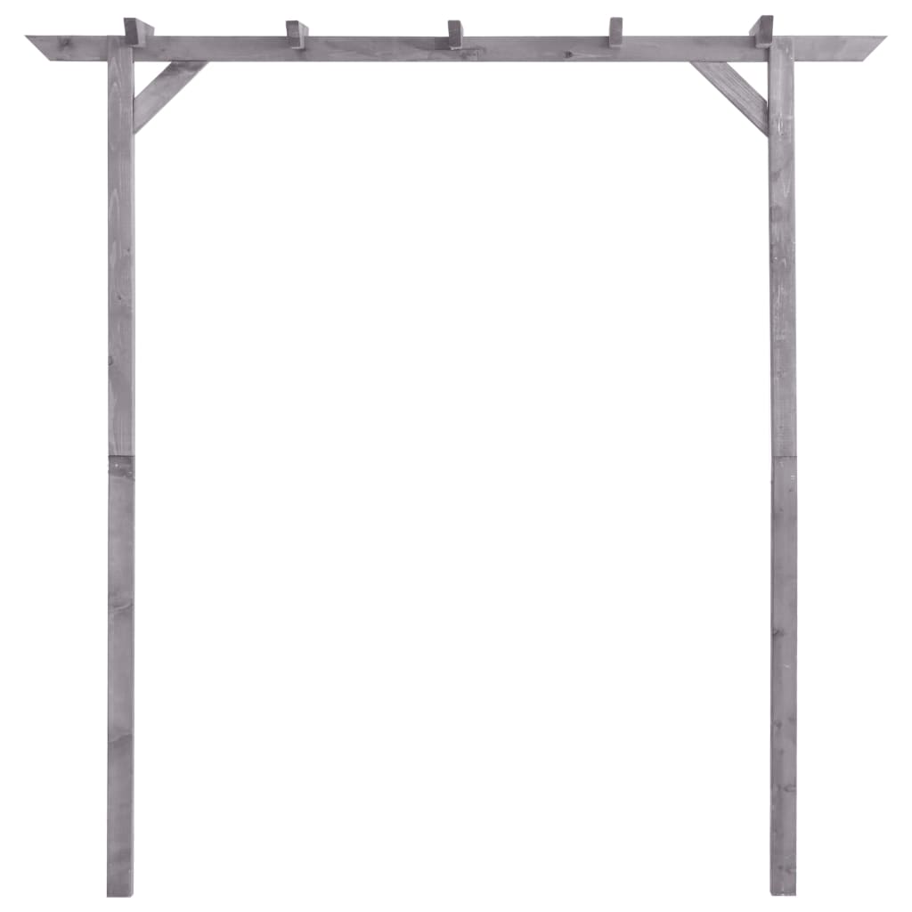Dārza Pergola, Pelēka, , Impregnēts Priedes Koks