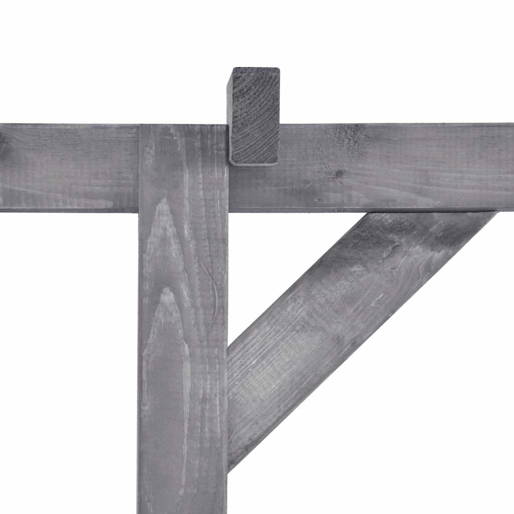 Dārza Pergola, Pelēka, , Impregnēts Priedes Koks