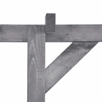 Dārza Pergola, Pelēka, , Impregnēts Priedes Koks