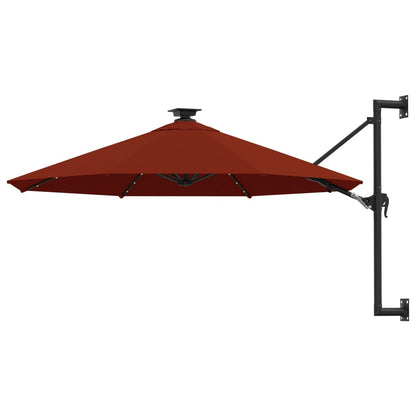 Saulessargs Ar Metāla Kātu Un Led, Antracītpelēks, 300 Cm