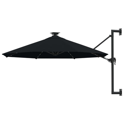Saulessargs Ar Metāla Kātu Un Led, Antracītpelēks, 300 Cm