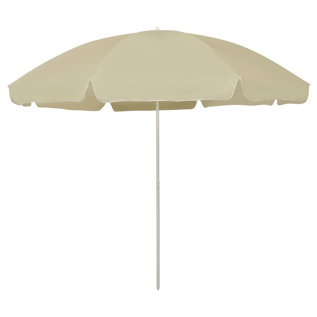 Dārza Parasols 170T Poliesters Zila Un Balta