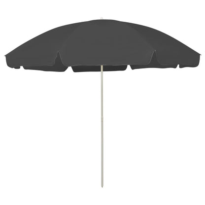 Dārza Parasols 170T Poliesters Zila Un Balta