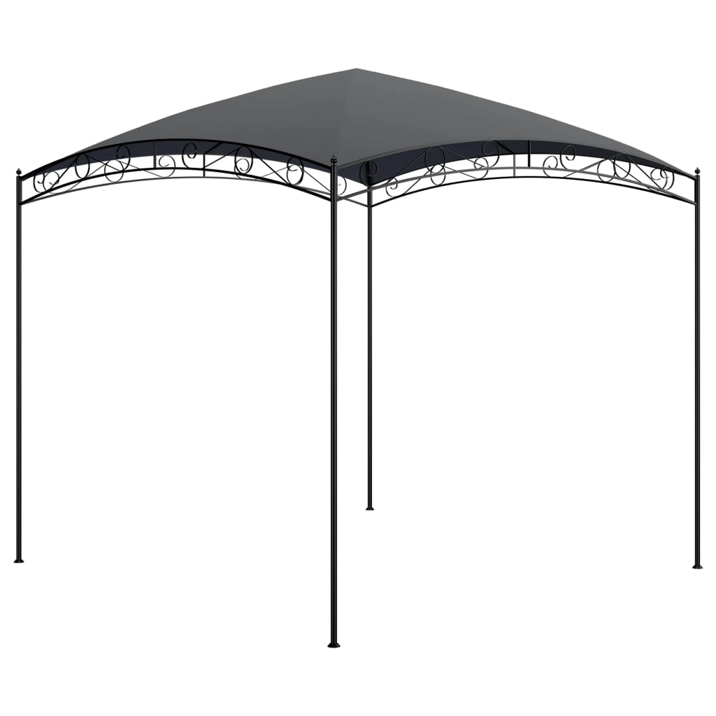 Dārza Nojume, 3X3X2,65 M, Antracītpelēka, 180 G/M²