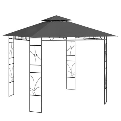 Dārza Nojume, 3X3X2,7 M, Antracītpelēka, 160 G/M²