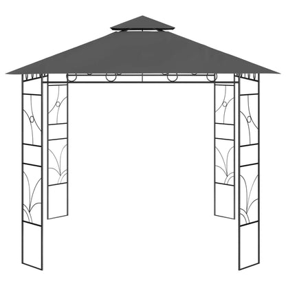 Dārza Nojume, 3X3X2,7 M, Antracītpelēka, 160 G/M²