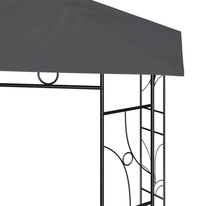 Dārza Nojume, 3X3X2,7 M, Antracītpelēka, 160 G/M²