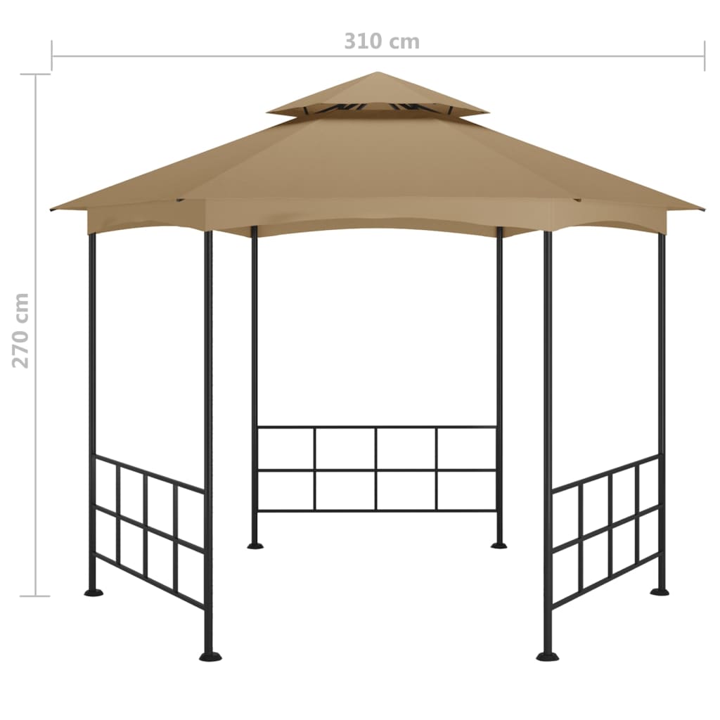 Dārza Nojume Ar Sienām, 3,1X2,7 M,