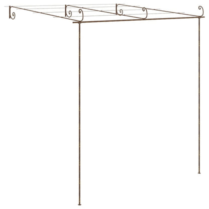 Dārza Paviljons, 3X3X2,5 M, Antīki Brūna Dzelzs