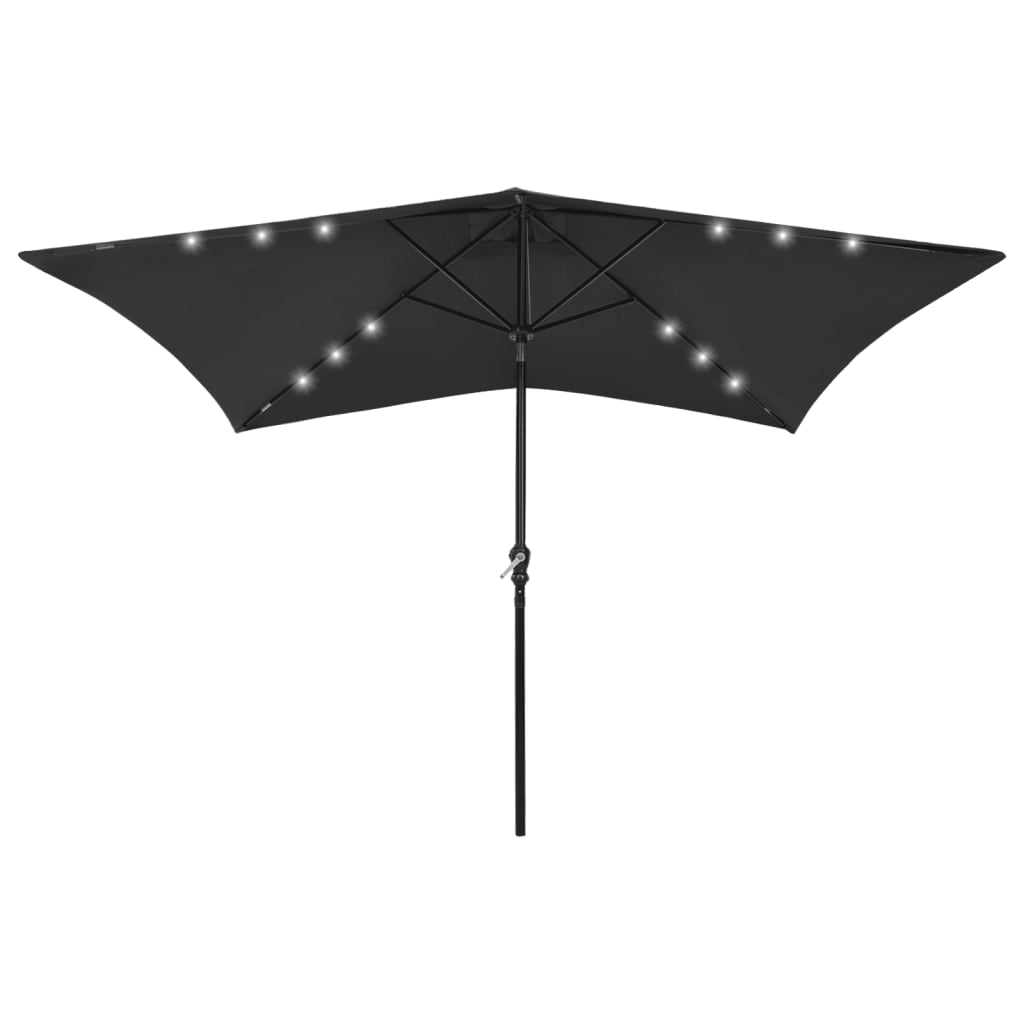 Saulessargs Ar Led Un Tērauda Kātu, 2X3 M,