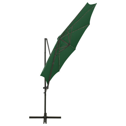 Saulessargs Ar Kātu Un Led Gaismām, 300 Cm, Zaļš