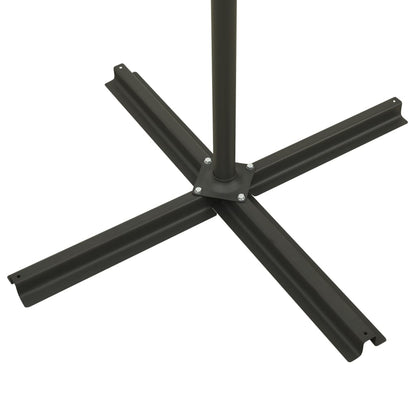 Saulessargs Ar Kātu Un Led Gaismām, 300 Cm, Zaļš