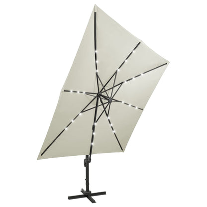Saulessargs Ar Kātu Un Led Gaismām, 300 Cm, Krāsā