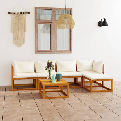 4-Daļīgs Dārza Atpūtas Mēbeļu Komplekts Ar Matračiem, Akācija