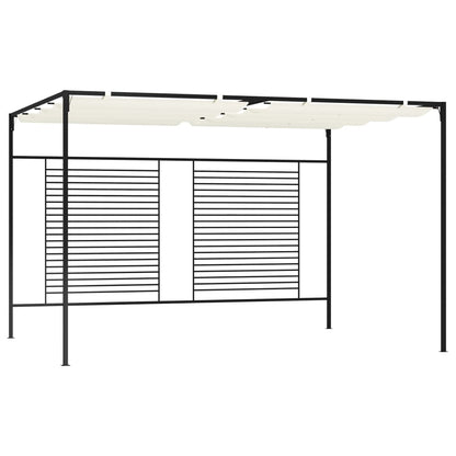 Dārza Nojume Ar Izvelkamu Jumtu, 3X4X2,3 M, Brūna, 180 G/M²