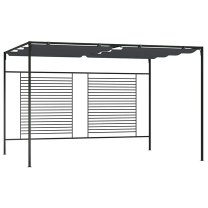 Dārza Nojume Ar Izvelkamu Jumtu, 3X4X2,3 M, Brūna, 180 G/M²