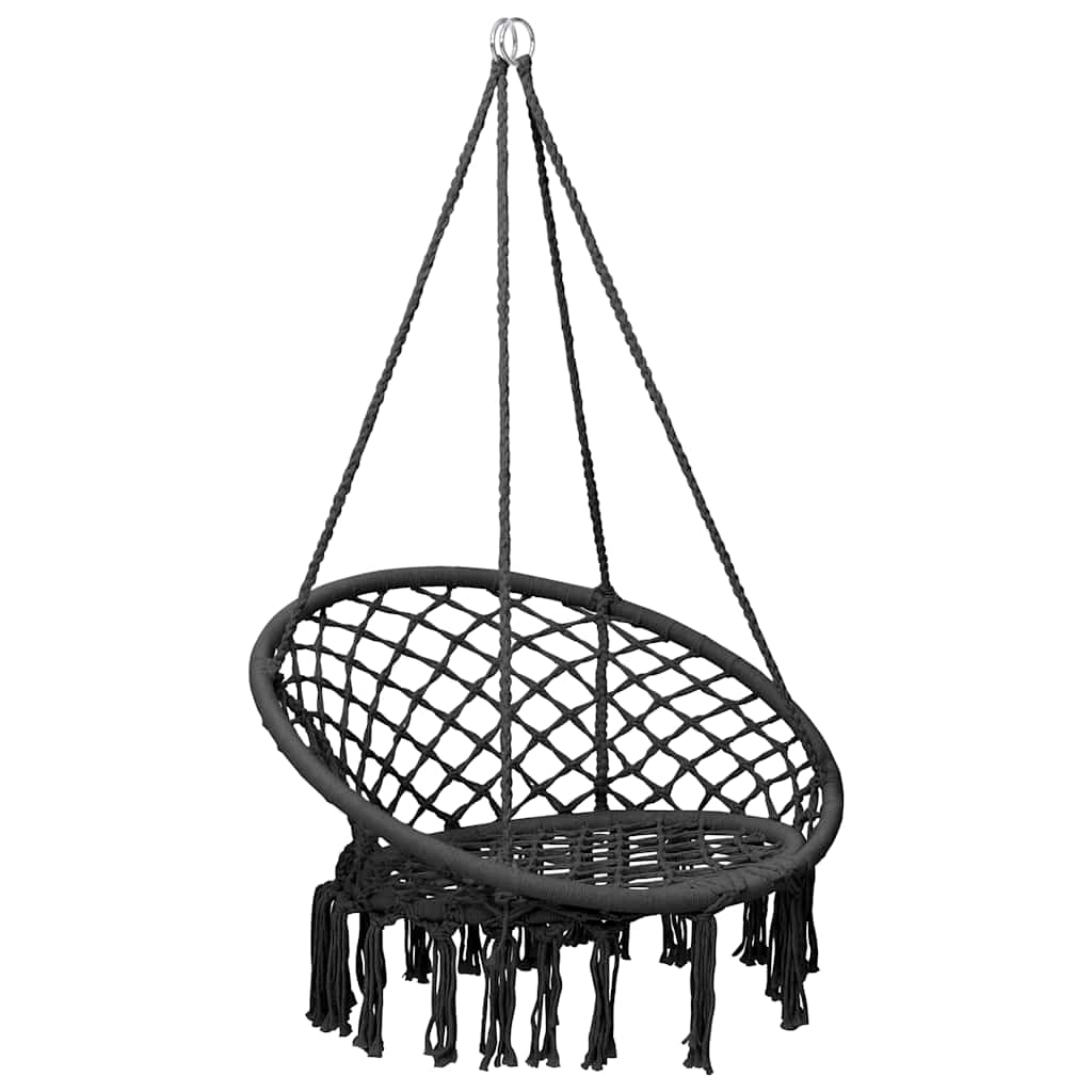 Piekarams Šūpuļkrēsls, 80 Cm, Antracītpelēks