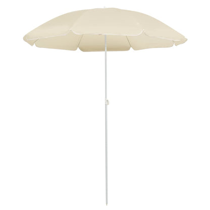 Dārza Parasols 170T Poliesters Zila Un Balta