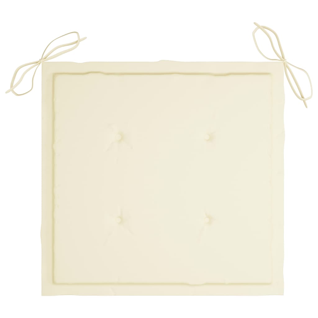 Dārza Krēsli Ar Matračiem, 2 Gab., Akācijas Masīvkoks