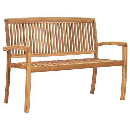 Dārza Sols Ar Matraci, 128,5 Cm, Masīvs Tīkkoks