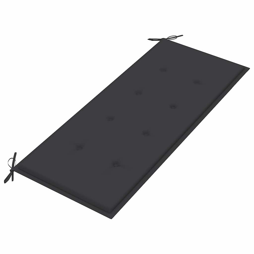 Dārza Sols Ar Matraci, 128,5 Cm, Masīvs Tīkkoks