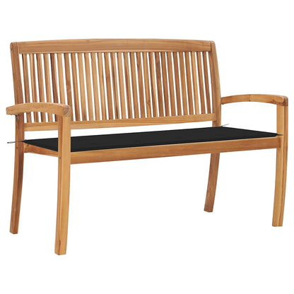 Dārza Sols Ar Matraci, 128,5 Cm, Masīvs Tīkkoks
