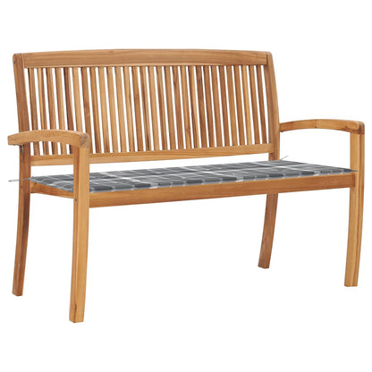 Dārza Sols Ar Matraci, 128,5 Cm, Masīvs Tīkkoks