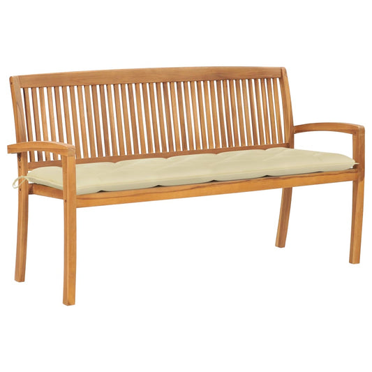 Dārza Sols Ar Matraci, 159 Cm, Masīvs Tīkkoks
