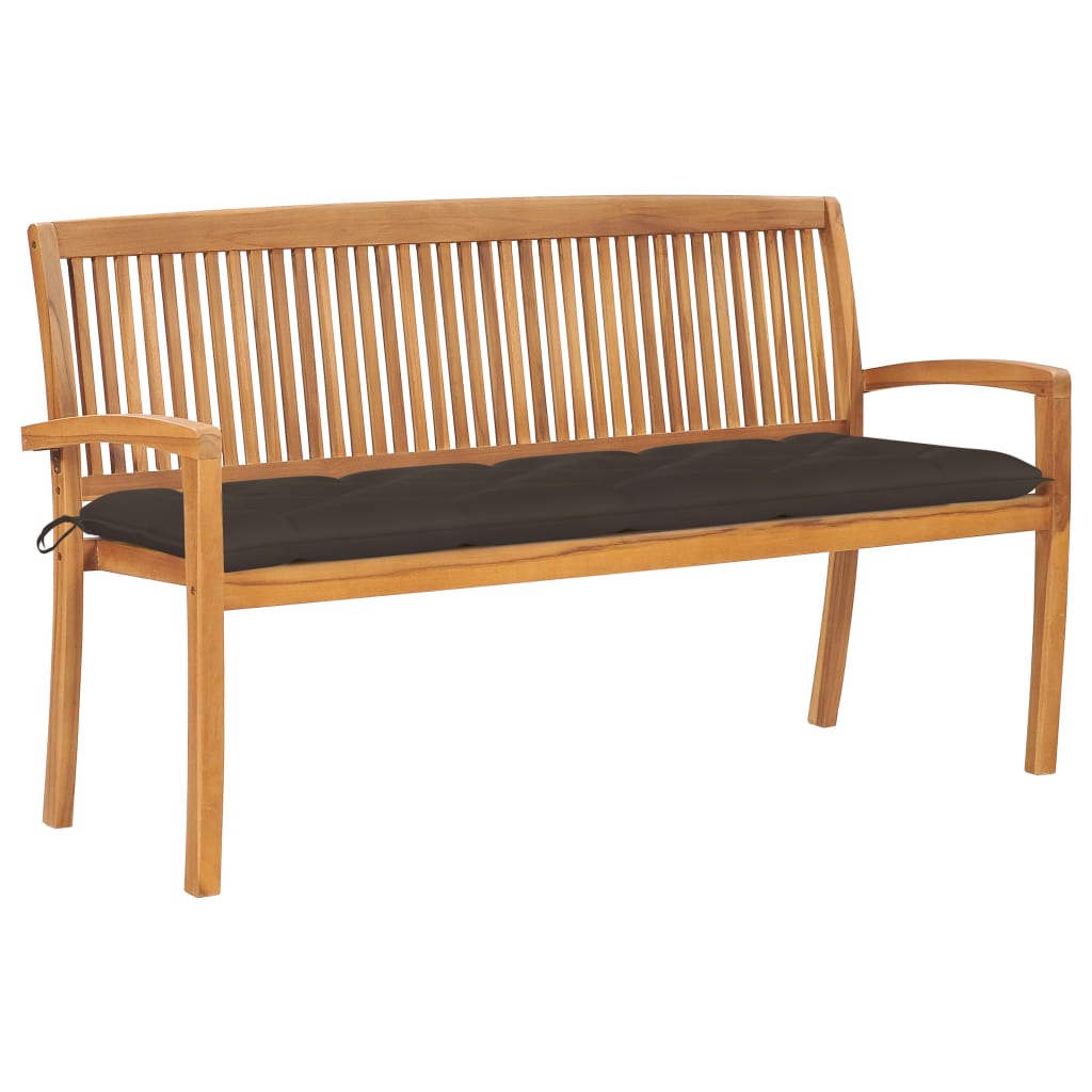 Dārza Sols Ar Matraci, 159 Cm, Masīvs Tīkkoks